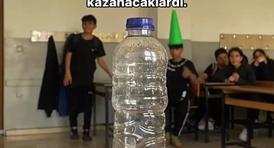Beden eğitimi dersine çıkmak isteyen öğrencilerle öğretmen arasında eğlenceli oyun!