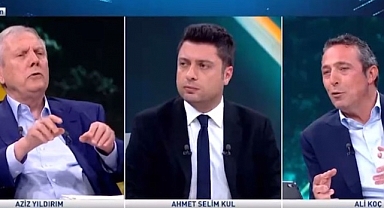 Ali Koç ve Aziz Yıldırım'ın canlı yayınında neler yaşandı