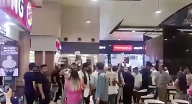 Konya ve Kocaeli'de İsrail protestoları! Hamburgercide sıra bekleyenlere saldırı!