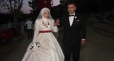 Düğün gecesi hayatını kaybetmişlerdi: Son görüntüleri ortaya çıktı!