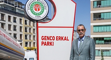 Etimesgut'ta bir parka Genco Erkal'ın adı verildi