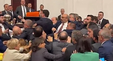 TBMM'de ortalık karıştı: Alpay Özalan, Can Atalay'a saldırdı!