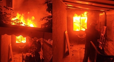 Ünlü oyuncunun villasında yangın!