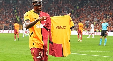 Osimhen, Galatasaray'da siftahı yaptı!