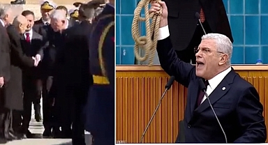 Bahçeli ile el sıkışan Dervişoğlu'ndan açıklama: