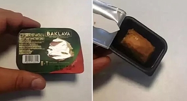 Bir dilim baklavaya verdiği ücret, şoke etti!