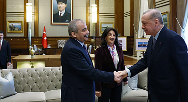 13 yıl sonra ilk temas: Erdoğan ile DEM Parti heyeti görüştü
