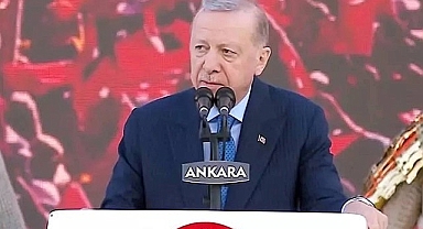 Cumhurbaşkanı Erdoğan: Büyük bir felaketle karşı karşıyayız