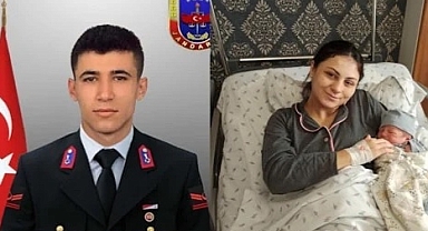 Dün toprağa verilen şehidin ismi bugün doğan oğluna verildi