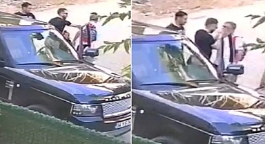 Kendisini uyaran babayı, çocuklarının gözü önünde darp etti!