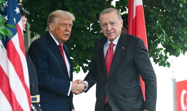 Cumhurbaşkanı Erdoğan ABD Başkanı Trump ile görüştü