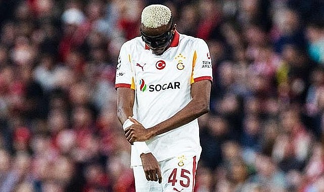 Galatasaray'a Barcelona maçı öncesi Osimhen'den haber!