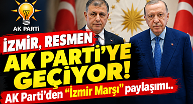 AK Parti'den sosyal medyayı sallayan 'İzmir' paylaşımı