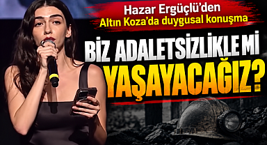 Hazar Ergüçlü: Biz adaletsizlikle mi yaşayacağız?