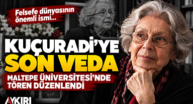 Ioanna Kuçuradi'ye son veda