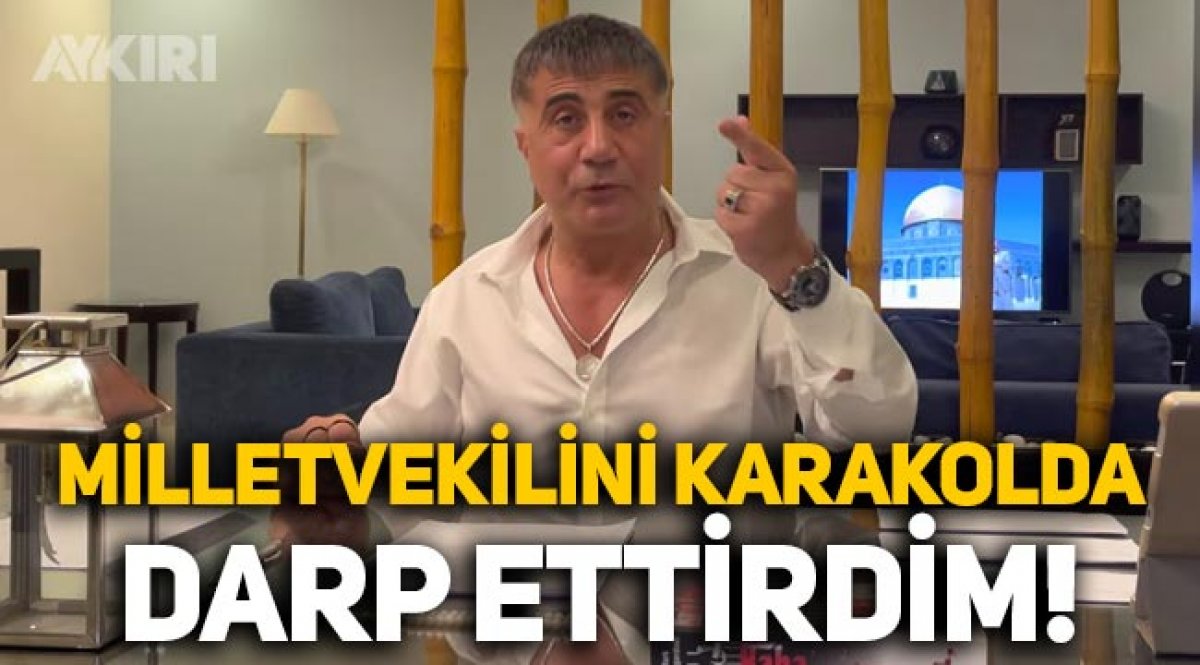 Sedat Peker Eski Ak Partili Vekil Feyzi Isbasaran I Darp Ettirdim Gundem Aykiri Haber Sitesi