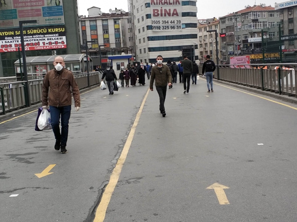 Türkiye korona günlerinde #EvdeKalmıyor 6