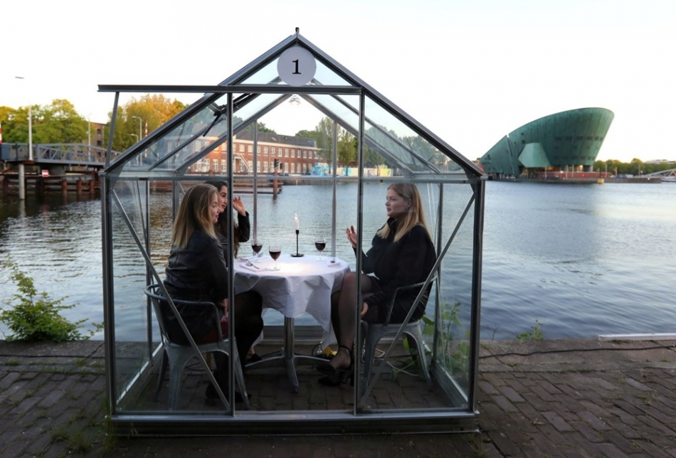 Restoranlara yeni model, Hollanda'da başladı 4