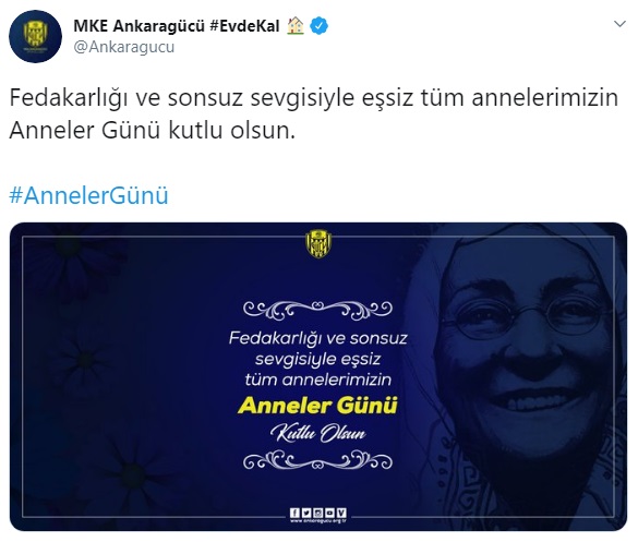 Süper Lig kulüplerinin Anneler Günü mesajları 8