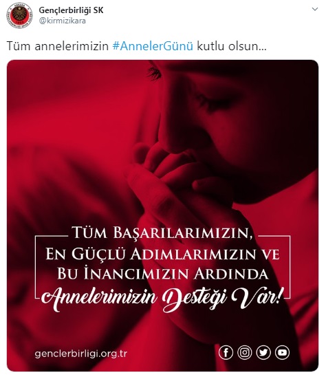 Süper Lig kulüplerinin Anneler Günü mesajları 9