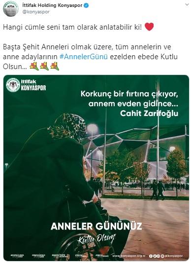 Süper Lig kulüplerinin Anneler Günü mesajları 14