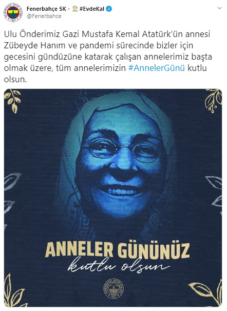 Süper Lig kulüplerinin Anneler Günü mesajları 2