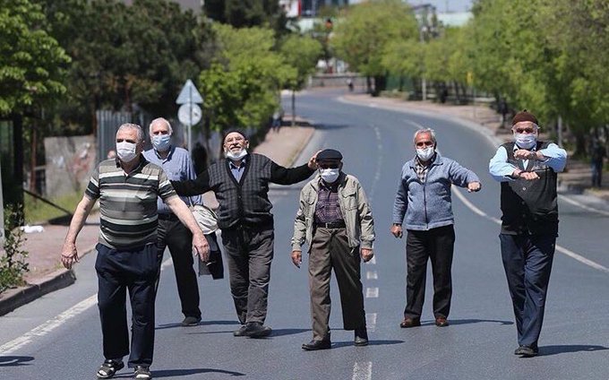 65 yaş ve üstü vatandaşların nefes izninden görüntüler 2
