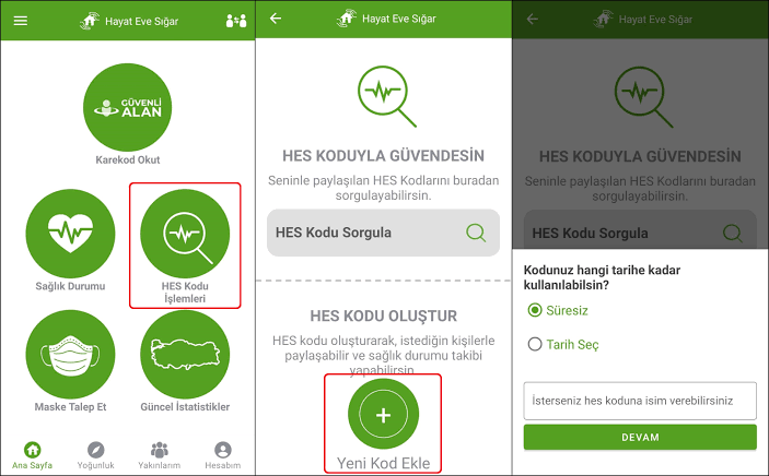 “Hayat Eve Sığar Kodu” nedir? HES kodu nasıl alınır? 3