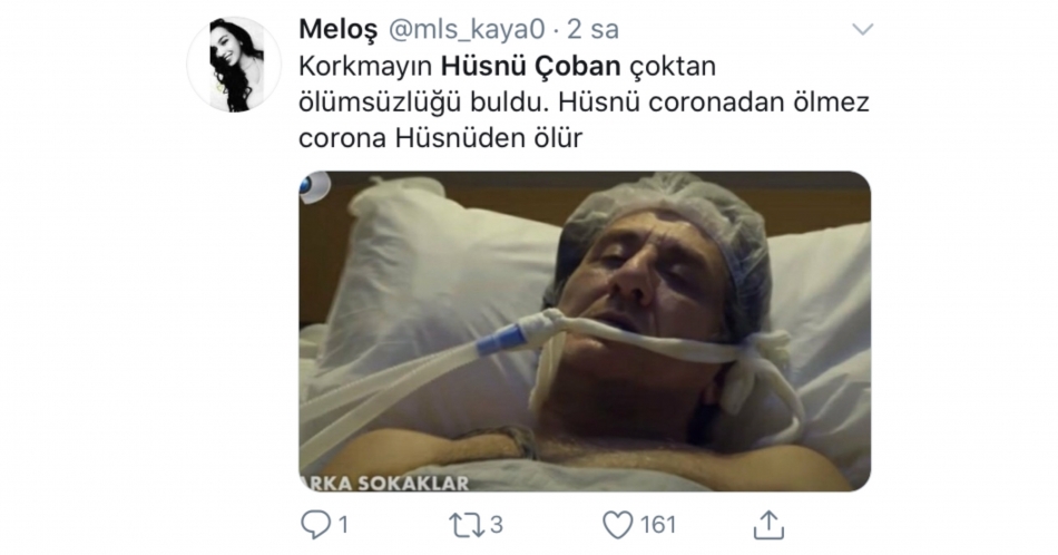 Sosyal medya koronavirüse yakalanan Hüsnü Çoban'ı konuşuyor 1