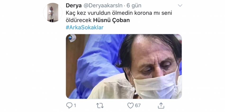 Sosyal medya koronavirüse yakalanan Hüsnü Çoban'ı konuşuyor 7