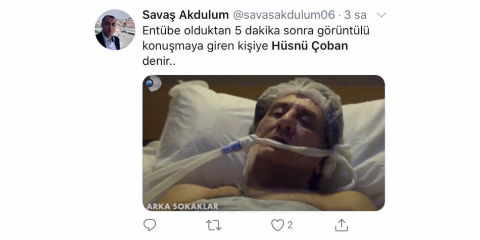 Sosyal medya koronavirüse yakalanan Hüsnü Çoban'ı konuşuyor 9
