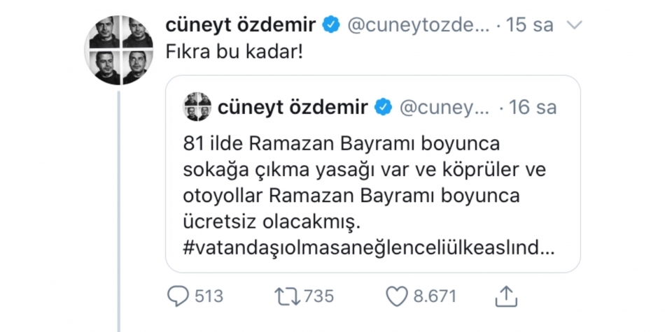 “Otoyollar ve köprüler ücretsiz” kararına sosyal medyadan tepkiler büyüyor 9