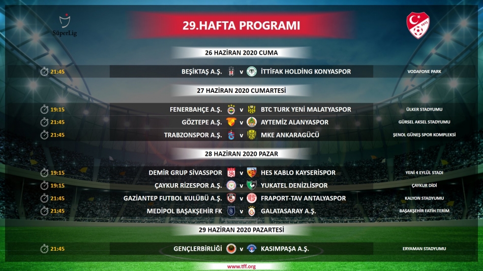 İşte Süper Lig'in yeni fikstürü! 3