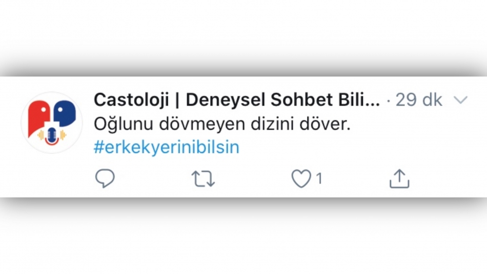 Twitter'da #erkekyerinibilsin etiketi gündemde 10