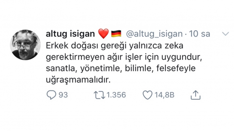 Twitter'da #erkekyerinibilsin etiketi gündemde 5