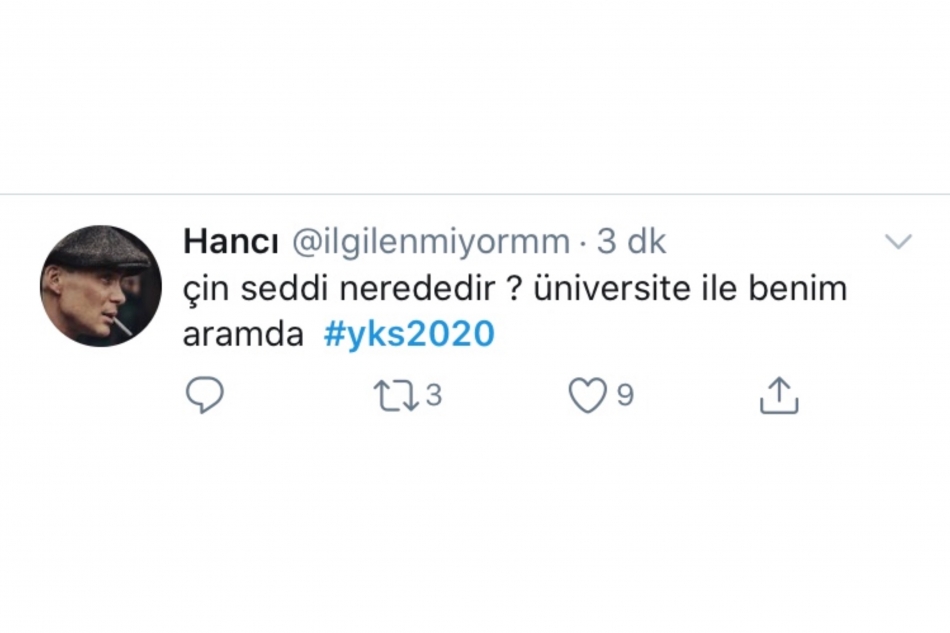 YKS sonuçları sosyal medyanın gündeminde 11