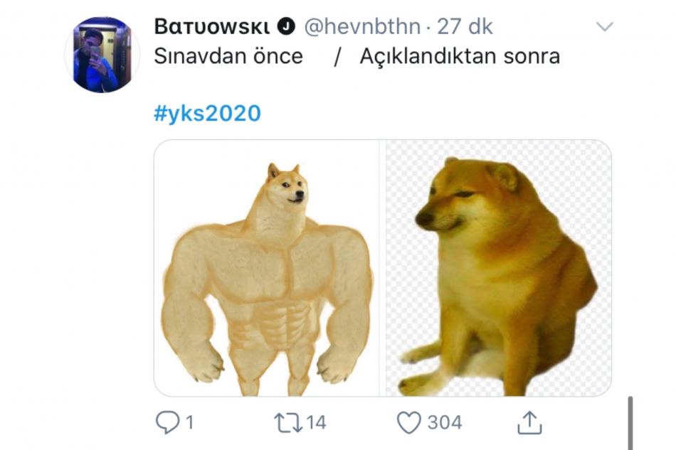 YKS sonuçları sosyal medyanın gündeminde 8