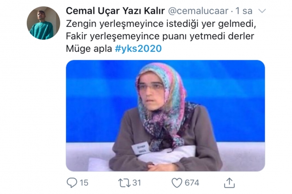 YKS sonuçları sosyal medyanın gündeminde 10