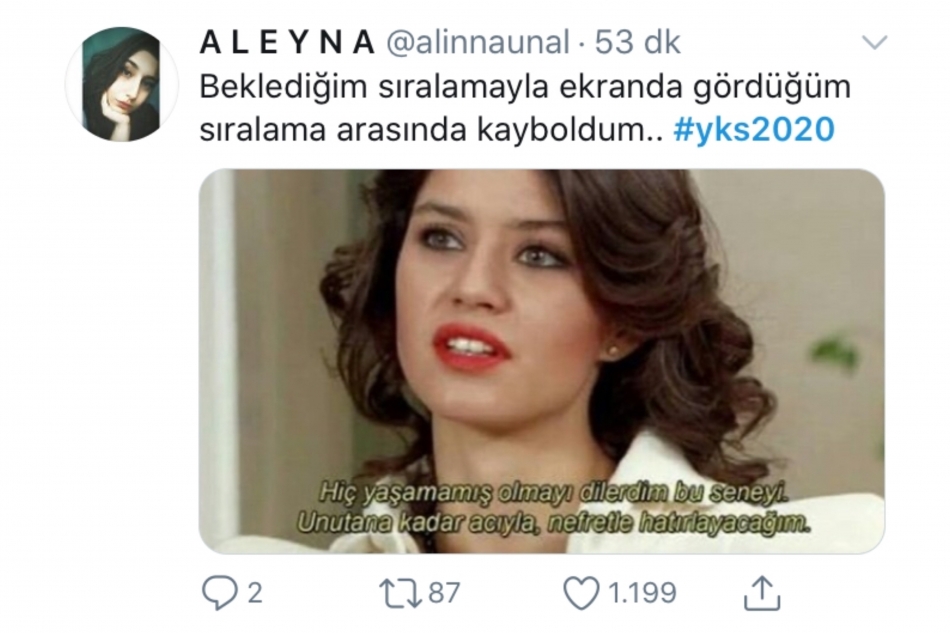 YKS sonuçları sosyal medyanın gündeminde 3