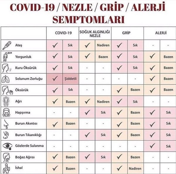 Sonbahar alerjisi mi yoksa Covid-19 mu?  5