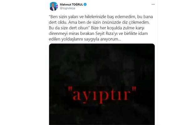 HDP'li Vekiller Seyit Rıza için seferber oldu! 5