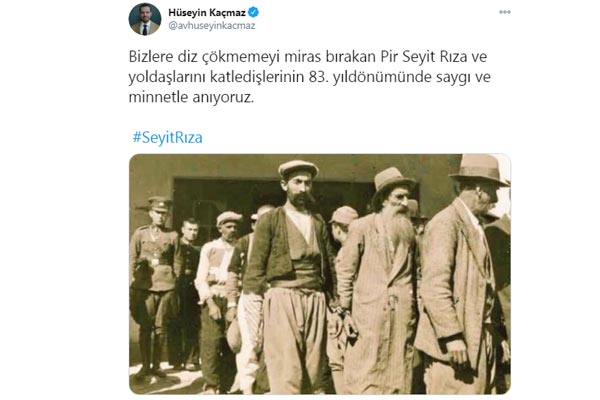 HDP'li Vekiller Seyit Rıza için seferber oldu! 6