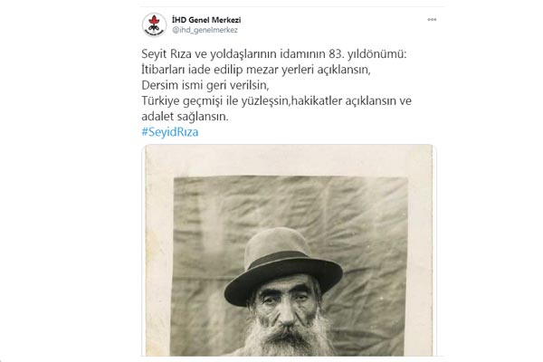 HDP'li Vekiller Seyit Rıza için seferber oldu! 8