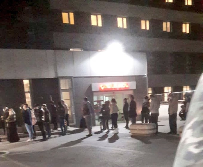 Hastanelerden gelen görüntüler korkutuyor, sıralar yollara taştı 6