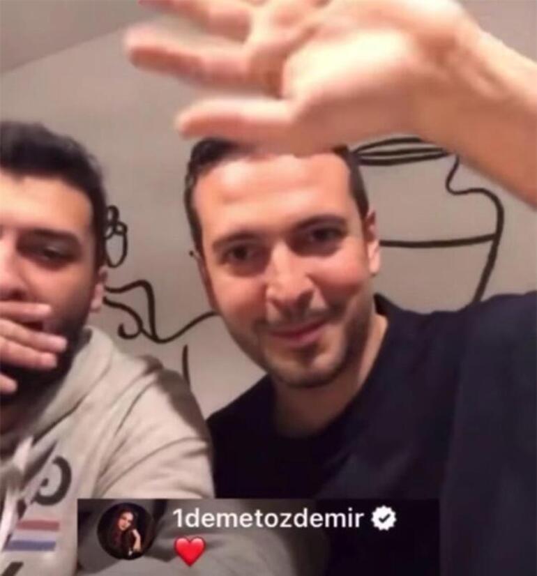 Demet Özdemir ve Oğuzhan Koç'un canlı yayın görüntüleri sosyal medyaya damga vurdu 3
