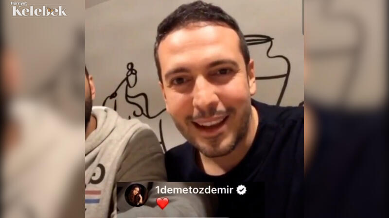 Demet Özdemir ve Oğuzhan Koç'un canlı yayın görüntüleri sosyal medyaya damga vurdu 2
