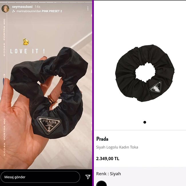 Şeyma Subaşı'nın 2 bin 349 TL'lik tokası! 1