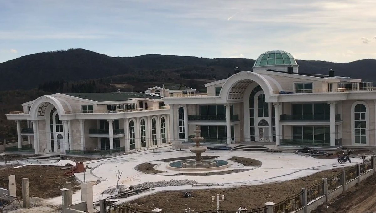 Katar Kraliyet Ailesi'nin Yalova'da yaptırdığı sarayın inşaatı bitti: İşte ilk görüntüler 4