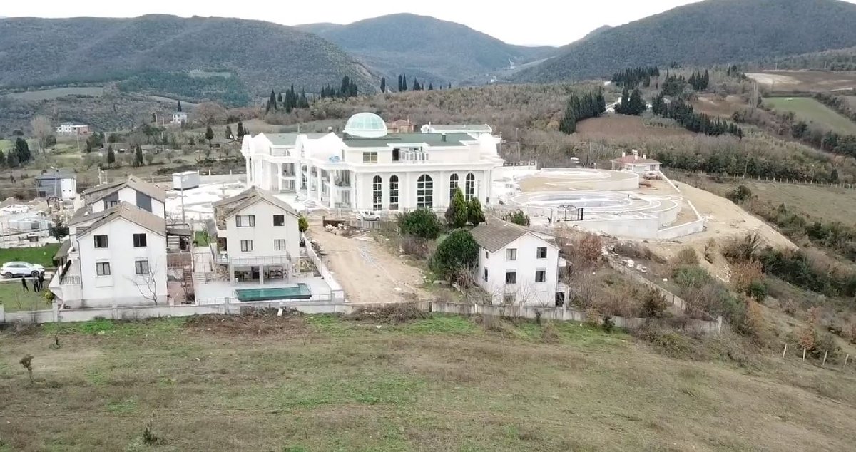 Katar Kraliyet Ailesi'nin Yalova'da yaptırdığı sarayın inşaatı bitti: İşte ilk görüntüler 1